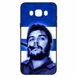 Чехол для Samsung J7 2016 Che Guevara on the flag of Cuba