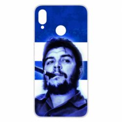 Чехол для Huawei P Smart Plus 2018 Che Guevara on the flag of Cuba - PrintSalon