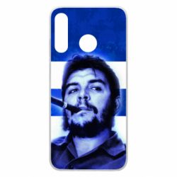 Чехол для Huawei P30 Lite Che Guevara on the flag of Cuba - PrintSalon