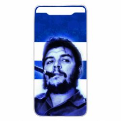 Чехол для Samsung A80 Che Guevara on the flag of Cuba - PrintSalon