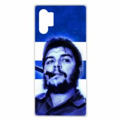 Чехол для Samsung Note 10 Plus Che Guevara on the flag of Cuba - PrintSalon