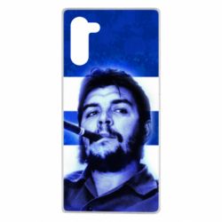 Чехол для Samsung Note 10 Che Guevara on the flag of Cuba - PrintSalon