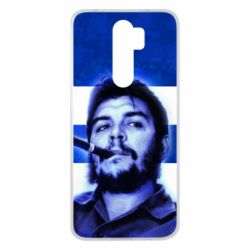 Чехол для Xiaomi Redmi Note 8 Pro Che Guevara on the flag of Cuba - PrintSalon