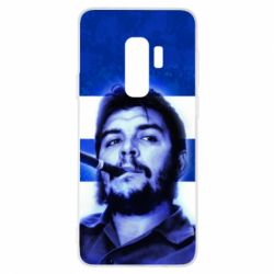 Чехол для Samsung S9+ Che Guevara on the flag of Cuba - PrintSalon