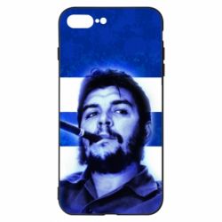 Чехол для iPhone 8 Plus Che Guevara on the flag of Cuba - PrintSalon