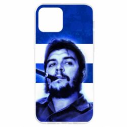 Чехол для iPhone 12 Che Guevara on the flag of Cuba - PrintSalon