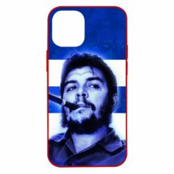 Чехол для iPhone 12 mini Che Guevara on the flag of Cuba - PrintSalon