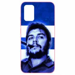 Чехол для Samsung A02s/M02s Che Guevara on the flag of Cuba - PrintSalon