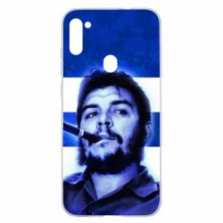Чехол для Samsung A11/M11 Che Guevara on the flag of Cuba - PrintSalon