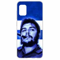 Чехол для Samsung A31 Che Guevara on the flag of Cuba - PrintSalon