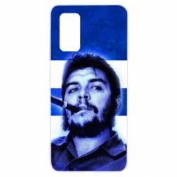 Чехол для Samsung A32 4G Che Guevara on the flag of Cuba - PrintSalon