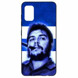 Чехол для Samsung A41 Che Guevara on the flag of Cuba - PrintSalon