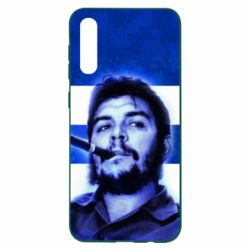Чехол для Samsung A50 Che Guevara on the flag of Cuba - PrintSalon