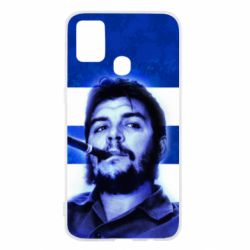 Чехол для Samsung M31 Che Guevara on the flag of Cuba - PrintSalon
