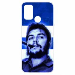 Чехол для Oppo A53/A32/A33 Che Guevara on the flag of Cuba - PrintSalon