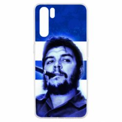 Чехол для Oppo A91/Reno3 Che Guevara on the flag of Cuba - PrintSalon