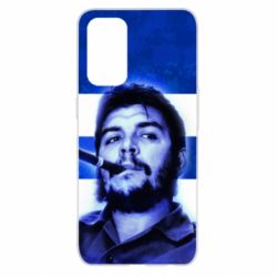 Чехол для Oppo Reno 5 4G Che Guevara on the flag of Cuba - PrintSalon