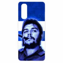 Чехол для Oppo Find X2 Che Guevara on the flag of Cuba - PrintSalon