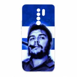 Чехол для Xiaomi Redmi 9 Che Guevara on the flag of Cuba - PrintSalon