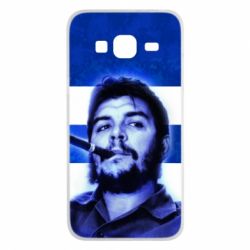 Чехол для Samsung J3 2016 Che Guevara on the flag of Cuba