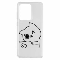Чехол для Samsung S20 Ultra Cheerful kitten - PrintSalon