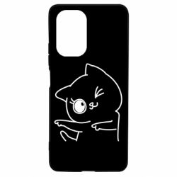 Чехол для Xiaomi Poco F3/K40 Cheerful kitten