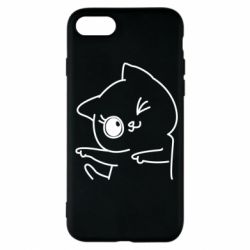 Чехол для iPhone 7 Cheerful kitten