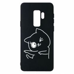 Чехол для Samsung S9+ Cheerful kitten - PrintSalon