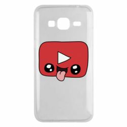 Чехол для Samsung J3 2016 Cheerful YouTube - PrintSalon