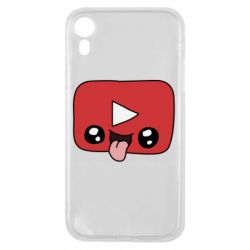 Чехол для iPhone XR Cheerful YouTube - PrintSalon