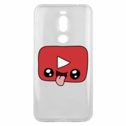 Чехол для Meizu X8 Cheerful YouTube - PrintSalon