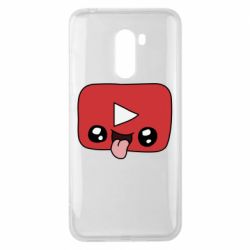 Чехол для Xiaomi Pocophone F1 Cheerful YouTube