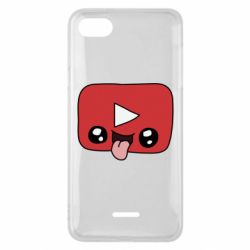 Чехол для Xiaomi Redmi 6A Cheerful YouTube - PrintSalon