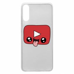 Чехол для Samsung A70 Cheerful YouTube - PrintSalon