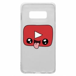 Чехол для Samsung S10e Cheerful YouTube - PrintSalon