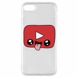 Чехол для iPhone SE 2020 Cheerful YouTube - PrintSalon