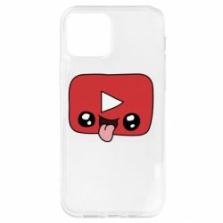 Чехол для iPhone 12 Cheerful YouTube - PrintSalon