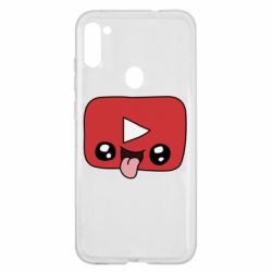 Чехол для Samsung A11/M11 Cheerful YouTube - PrintSalon