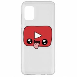 Чехол для Samsung A31 Cheerful YouTube - PrintSalon