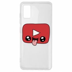 Чехол для Samsung A41 Cheerful YouTube - PrintSalon