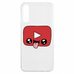 Чехол для Samsung A50 Cheerful YouTube - PrintSalon