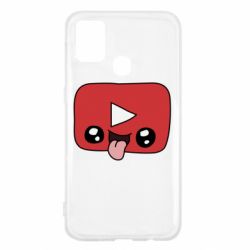 Чехол для Samsung M31 Cheerful YouTube - PrintSalon