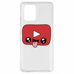 Чехол для Samsung S10 Lite Cheerful YouTube - PrintSalon