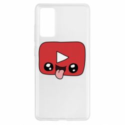 Чехол для Samsung S20 FE Cheerful YouTube - PrintSalon