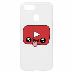 Чехол для Oppo A5s/A12 Cheerful YouTube - PrintSalon