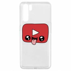 Чехол для Oppo A91/Reno3 Cheerful YouTube - PrintSalon