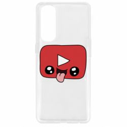 Чехол для Oppo Reno 4 Pro Cheerful YouTube - PrintSalon