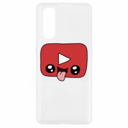 Чехол для Oppo Find X2 Cheerful YouTube - PrintSalon