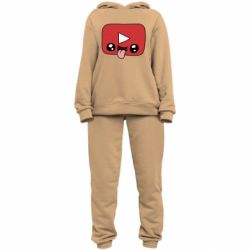 Женский костюм Cheerful YouTube - PrintSalon