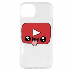 Чехол для iPhone 14 Plus Cheerful YouTube - PrintSalon